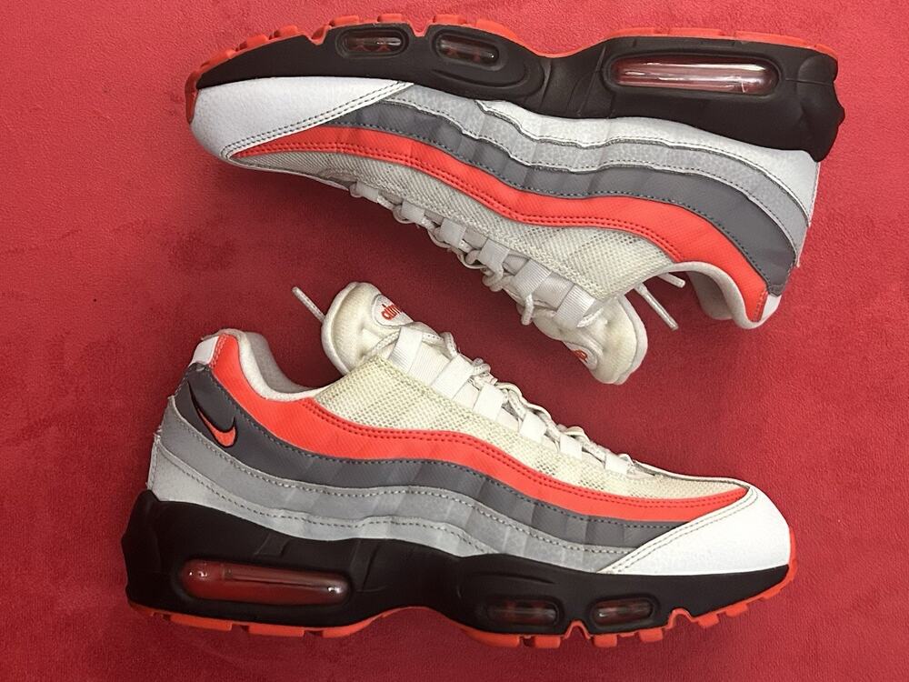 Nike Air Max 95 Essential “Comet” White/ Crimson (749766-112) 2018 Men’s 8